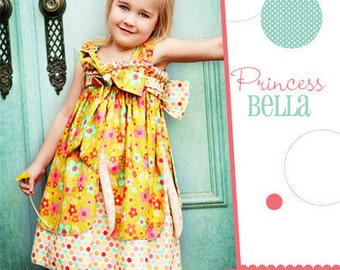 Princess Bella Dress or Top - Sewing Pattern - Izzy & Ivy Designs