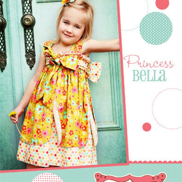 Princess Bella Dress or Top - Sewing Pattern - Izzy & Ivy Designs