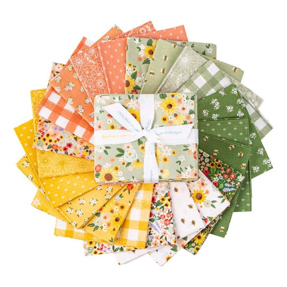 Riley Blake - Homemade Fat Quarter Bundle by Echo Park Paper Co. 21 pcs  889333316442 Quilting Fabric