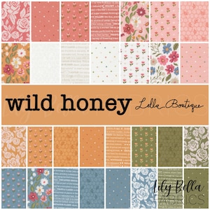 Wild Honey Layer Cake (42 pcs) by Lella Boutique for Moda