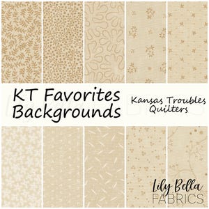 KT Favorites Backgrounds Layer Cake (42 pcs) by Kansas Troubles Quilters for Moda