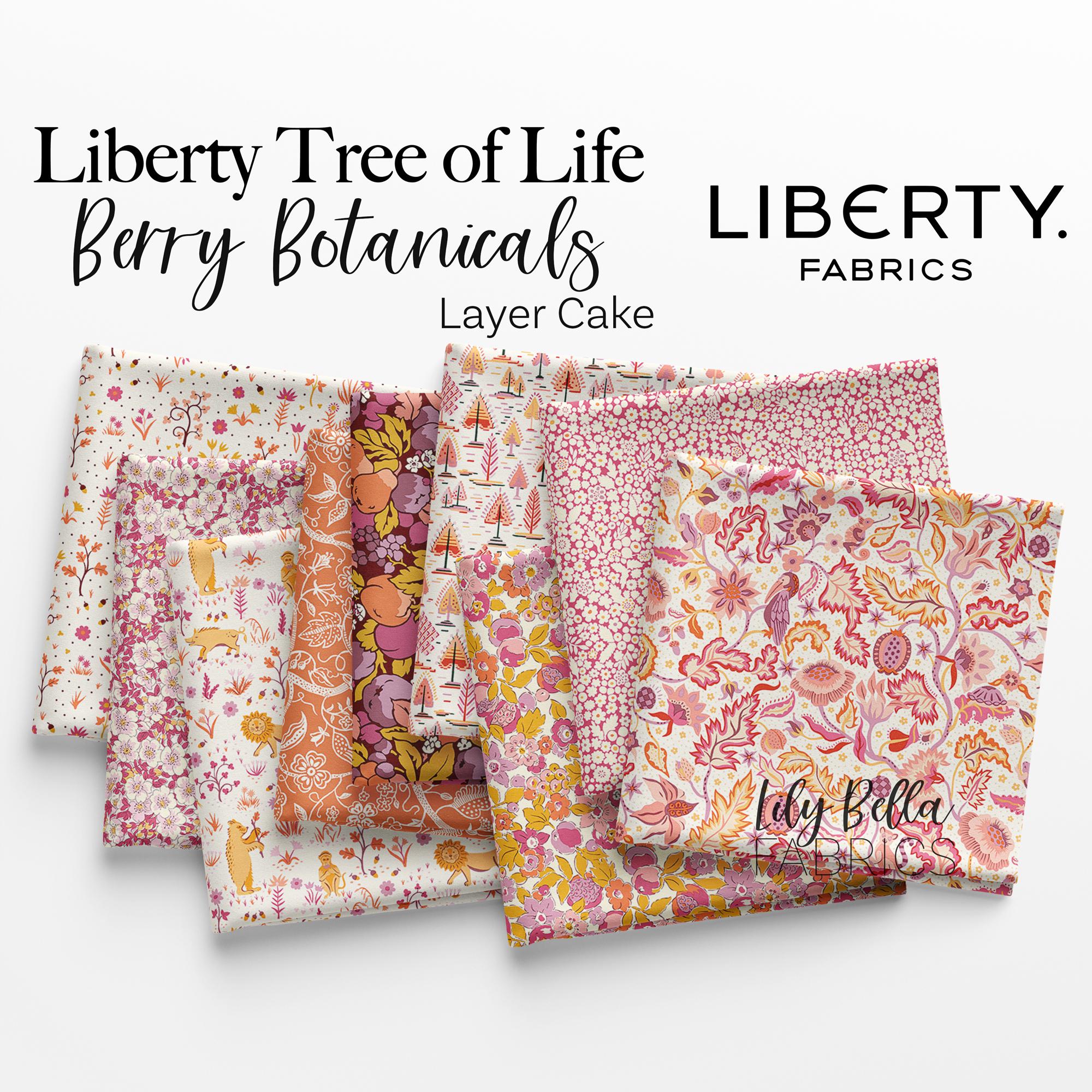 Liberty Tree of Life Floral Glade in Berry Botanicals Liberty Tree of Life Floral Glade in Berry Botanicals