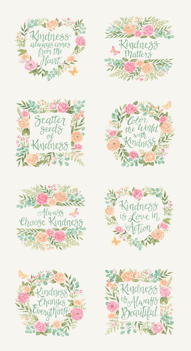 Kindness Fat Quarter Bundle (27 Pcs) by Deb Strain for Moda - Etsy