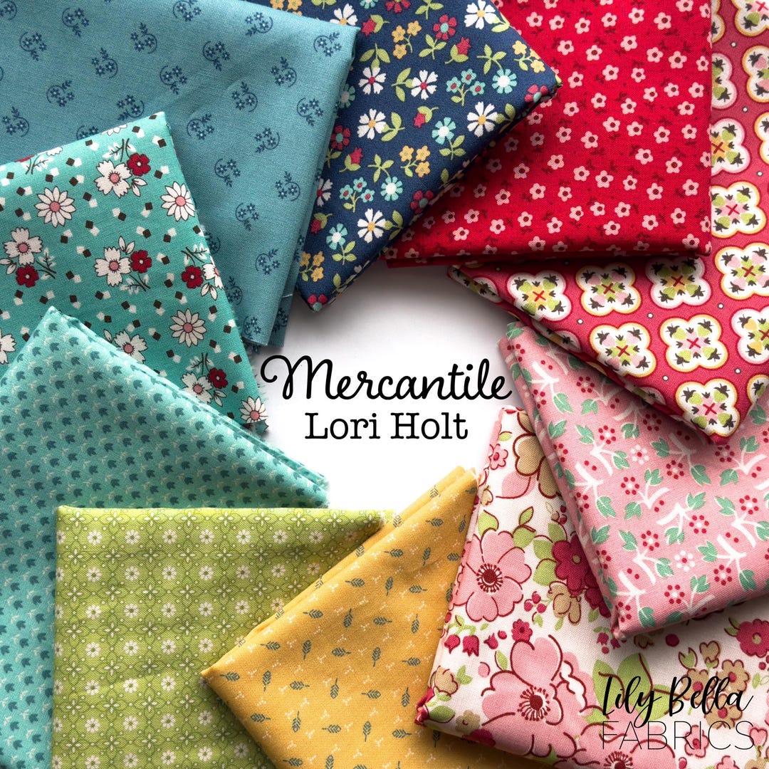 Mercantile Fat Quarter Bundle (10 Pcs) by Lori Holt for Riley Blake - Etsy