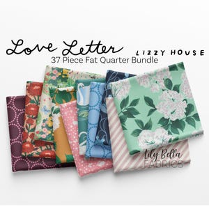 Love Letter Fat Quarter Bundle (37 pcs) by Lizzy House for Moda