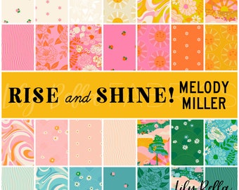 Rise and Shine! Layer Cake (42 pcs) by Melody Miller for Ruby Star Society + Moda