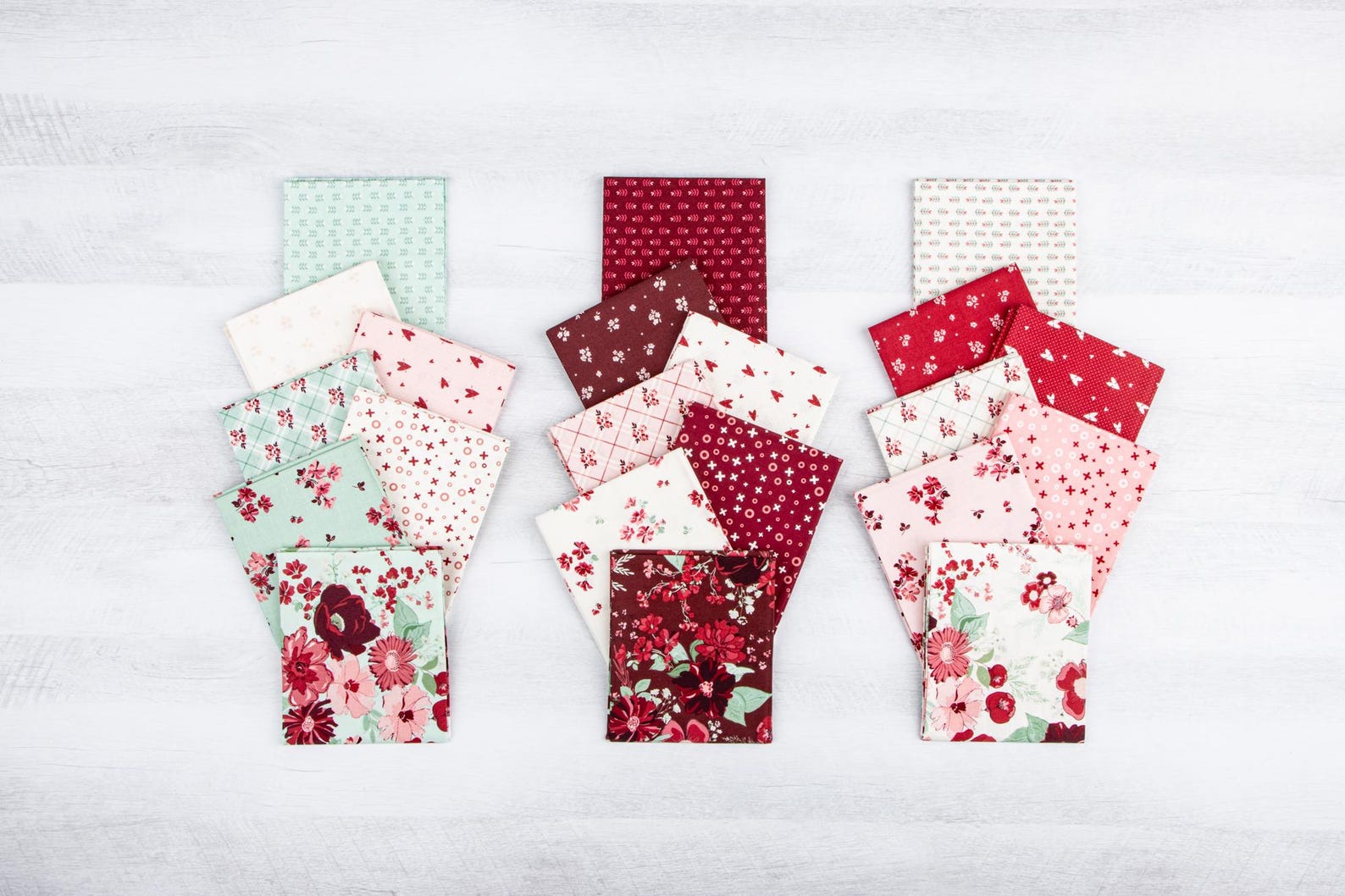 Love You Always Fat Quarter Bundle (21 Pcs) by Sandy Gervais for Riley ...