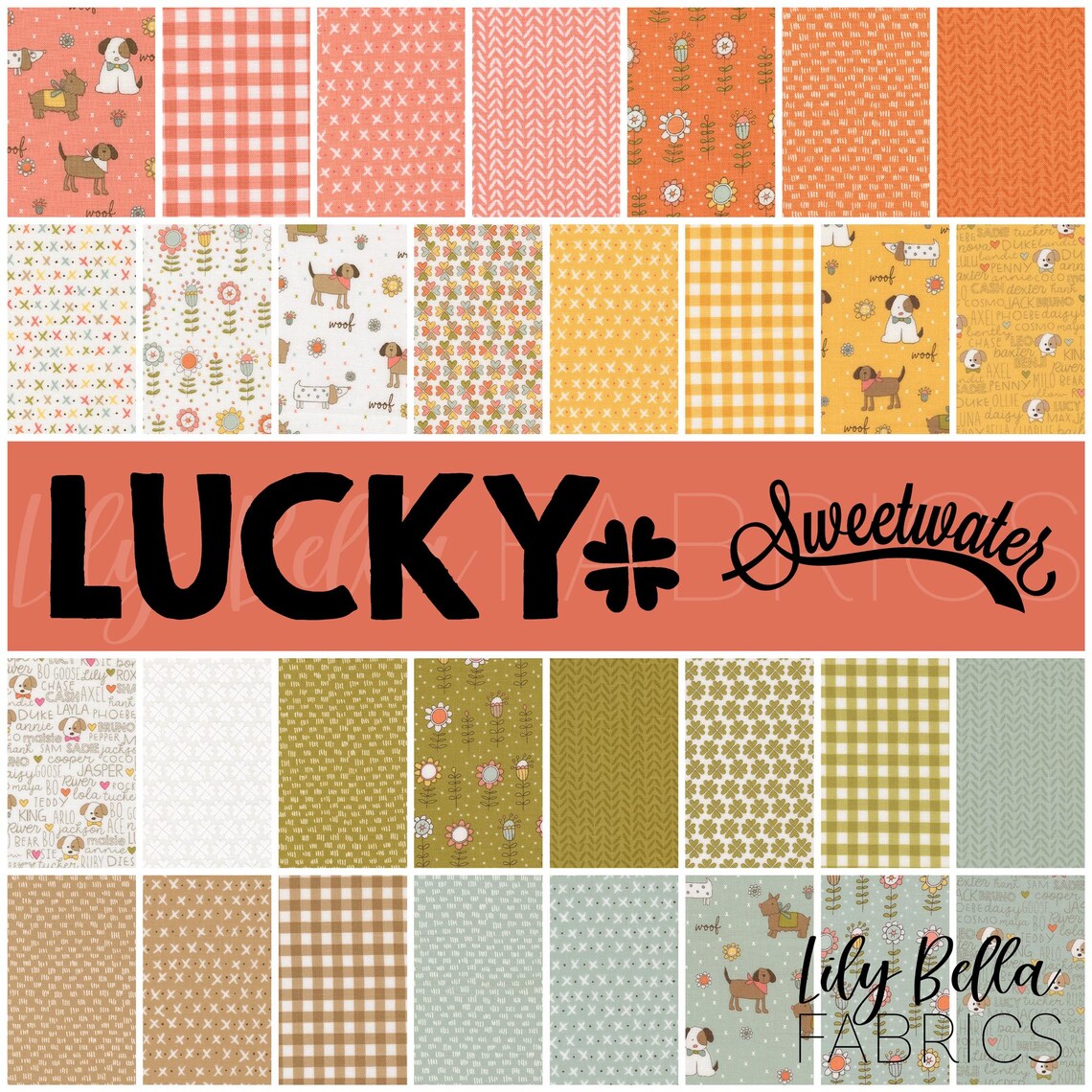 Lucky Fat Quarter Bundle (31 Pcs) by Sweetwater for Moda - Etsy