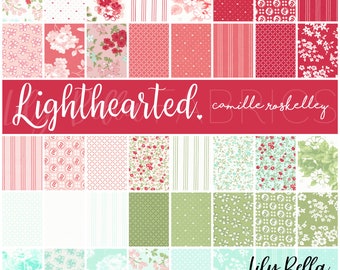 Lighthearted Fat Quarter Bundle (40 pcs) by Camille Roskelley for Moda