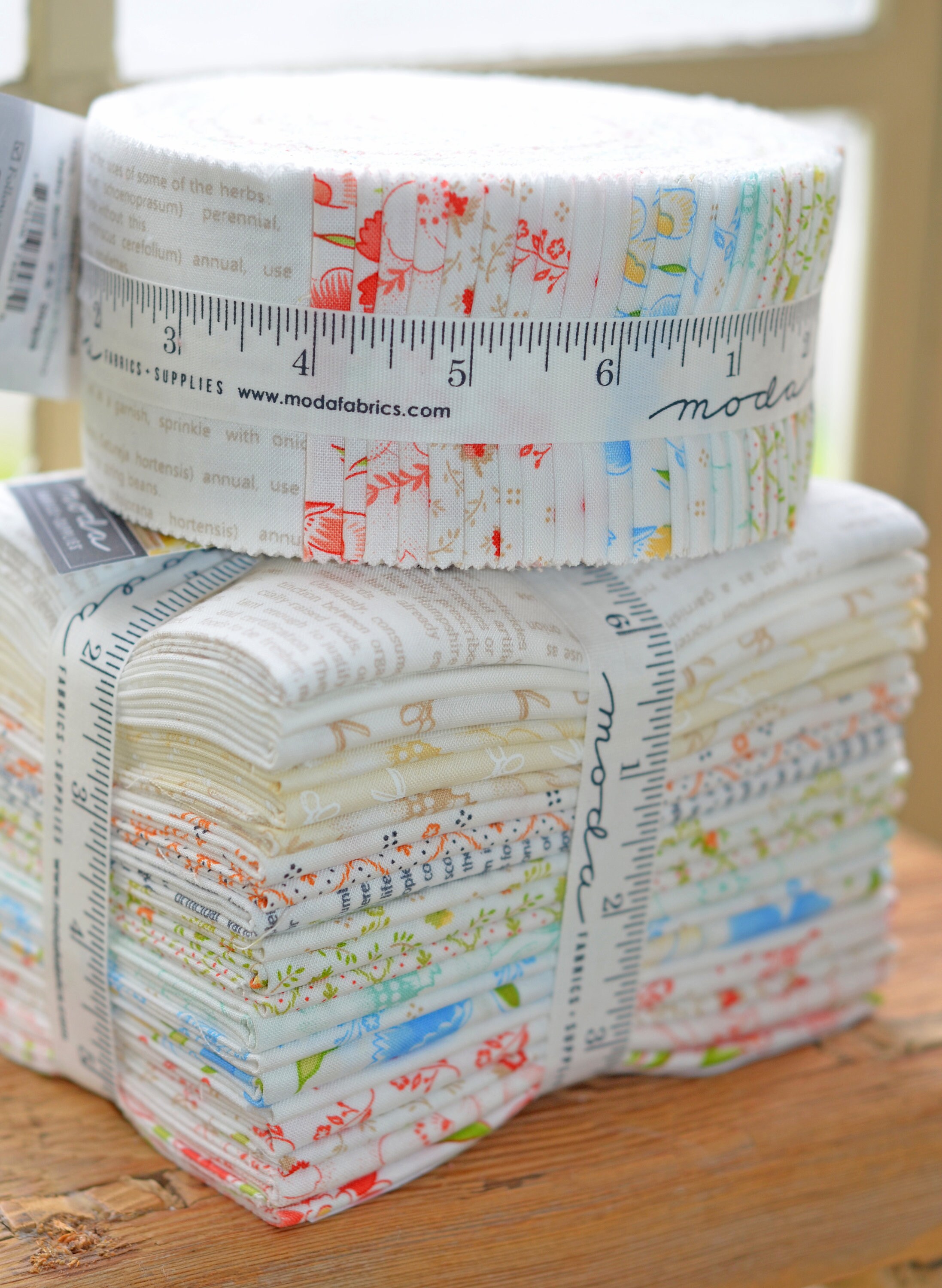 Linen Cupboard Jelly Roll (40 Pcs) by Fig Tree & Co. for Moda - Etsy
