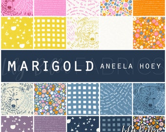 Marigold Fat Quarter Bundle (20 pcs) by Aneela Hoey for Moda