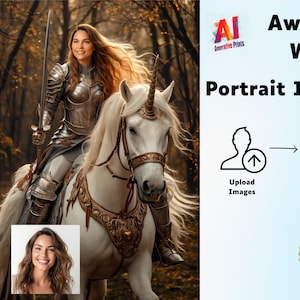 Personalized Portrait from Photo | Custom Portrait | Unique Portrait | Empowering Woman | Personalized Anniversary Gift | Unique Gift
