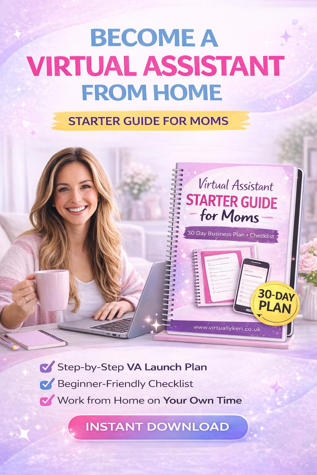 Virtual Assistant Starter Guide | How to Become a VA | Work From Home ...