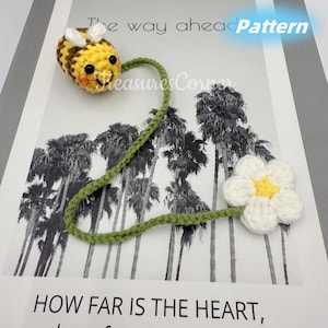 Crochet Bee Bookmark Pattern: Beginner-Friendly PDF