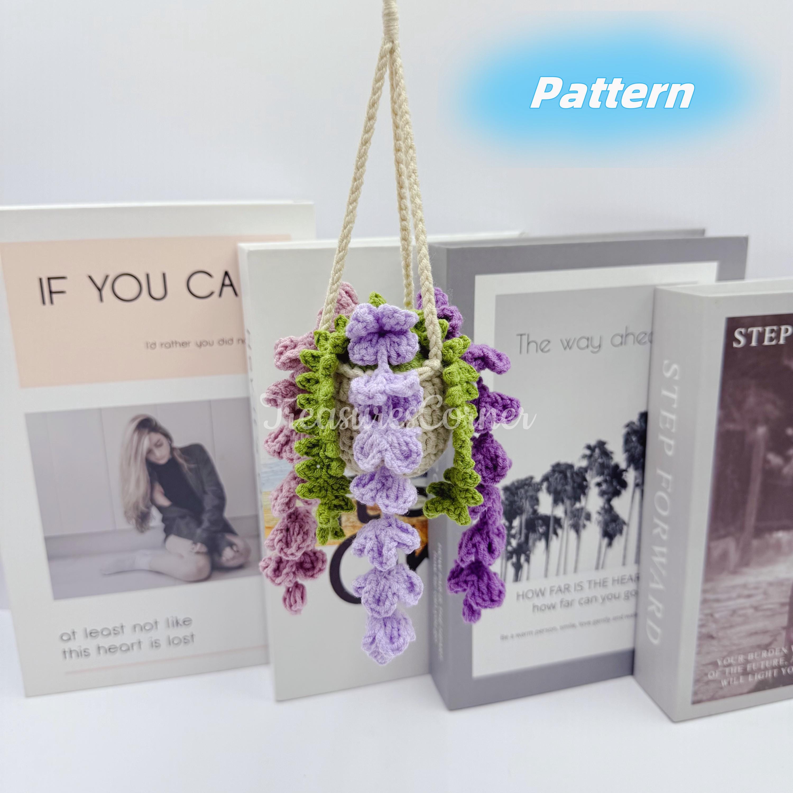 Wisteria Hanging Plant Basket Pattern PDF
