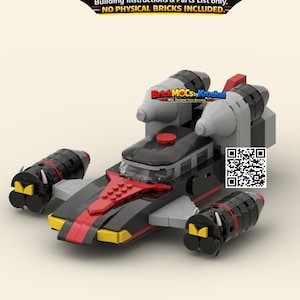 Dr. Kralle – Modulares Fahrzeug 80s Edition | Auto, U-Boot, Flugzeug | Fan-Made MOC | Nur Digitale PDF-Bauanleitung & Teileliste