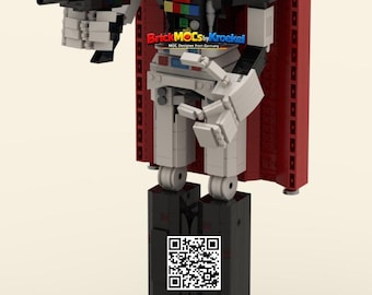 Ramrod w trybie robota – Twój Saber Rider MOC wykonany z klocków (wyzwanie fazy 1 z instrukcjami i listą części)