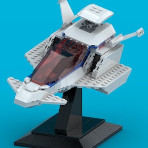 Bronco Buster MOC – Saber Rider Inspired Sci-Fi Build (PDF + Parts List)