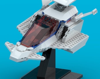 Bronco Buster MOC – Saber Rider Inspired Sci-Fi Build (PDF + Parts List)