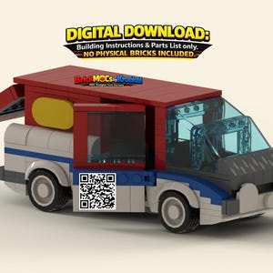 Inspector Gadget – Van 80s Edition | Fan-Made MOC | Nur Digitale PDF-Bauanleitung & Teileliste