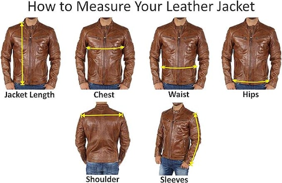 Men's Lambskin Leather Jacket, Vintage Bomber Motorcycle Coat