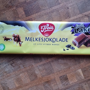 Freia Milk Chocolate Salt Liquorice (190g)