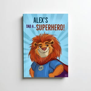 Best Personalized Book for Dad, Custom Father’s Day Gift, Birthday Book from Kids, Toddler Gift for Daddy, Keepsake Story from Child