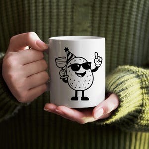 Funny Dancing Potato Clipart | Party SVG Bundle (Digital Download)