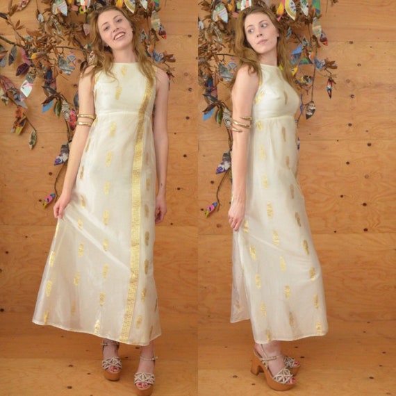 sari style wedding dress