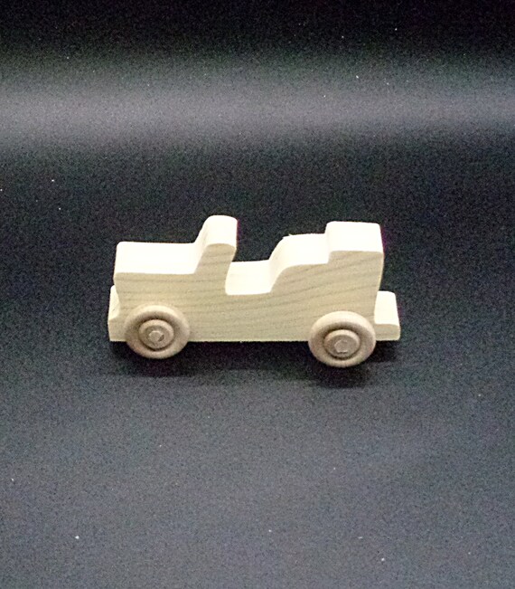 Birthday Party Pack 20 Handcrafted Wood Toy Cars BP-50BH-U unfinished or finished