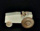 Birthday Party Pack 10  Handcrafted Wood Toy Tractors BP-1-118CH-U unfinished or finished