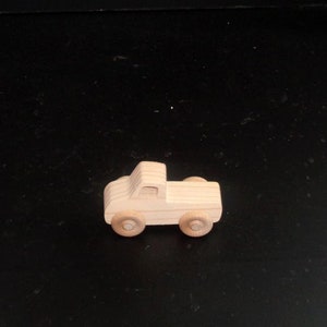 Birthday Party Pack 20 Handcrafted Wood Toy Cars BP-50BH-U unfinished or finished