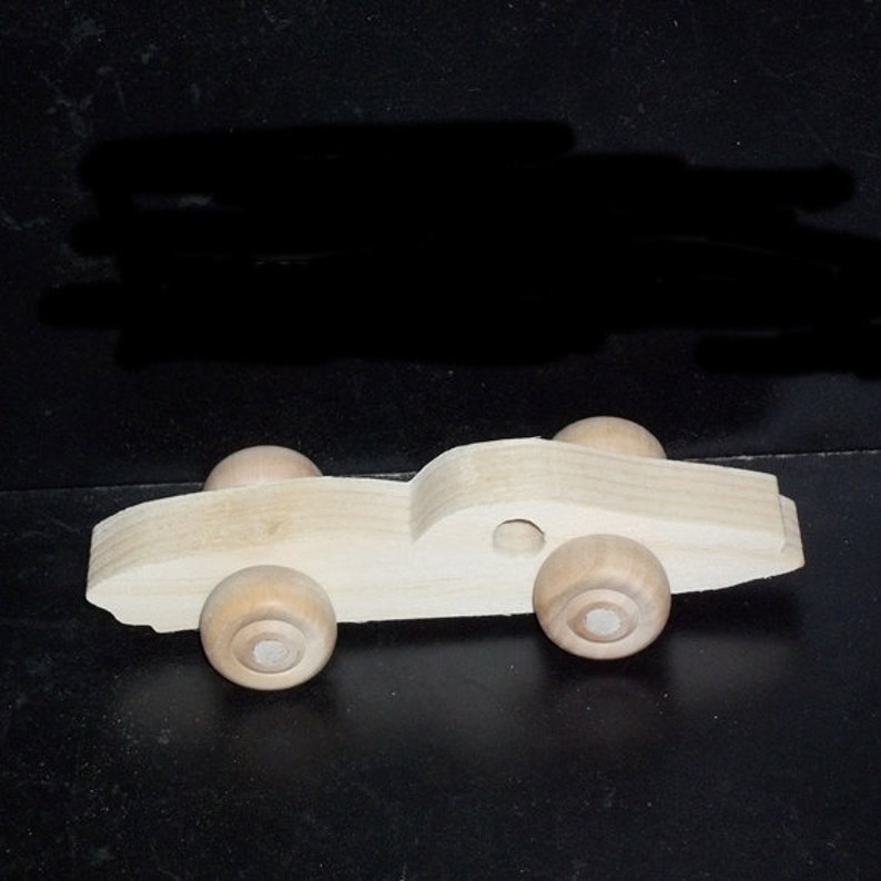 Birthday Party Pack 20 Handcrafted Wood Toy Cars BP-50BH-U unfinished or finished