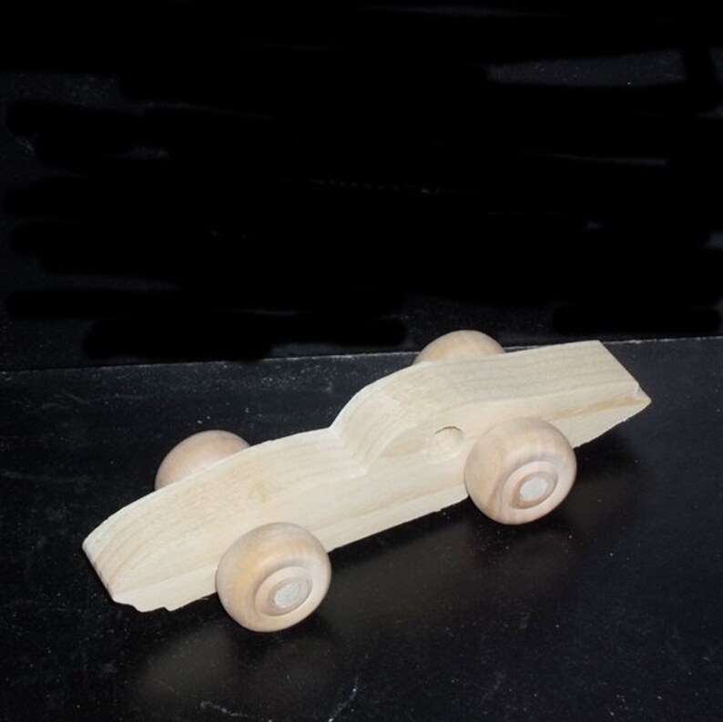 Birthday Party Pack 20 Handcrafted Wood Toy Cars BP-50BH-U unfinished or finished