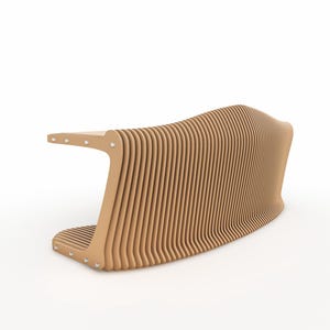 Parametric Desk - NINLIL / Wooden Furniture / Digital Files for CNC Cutting Machines & Installation Guide