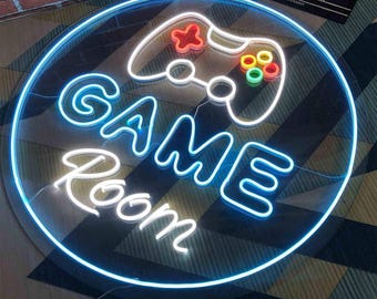 Personalized Gamer Neon Sign | Custom LED Gaming Room Light | LED Neon Sign | Custom Neon Sign | Neon Sign Bedroom | Aesthetic Neon Sign