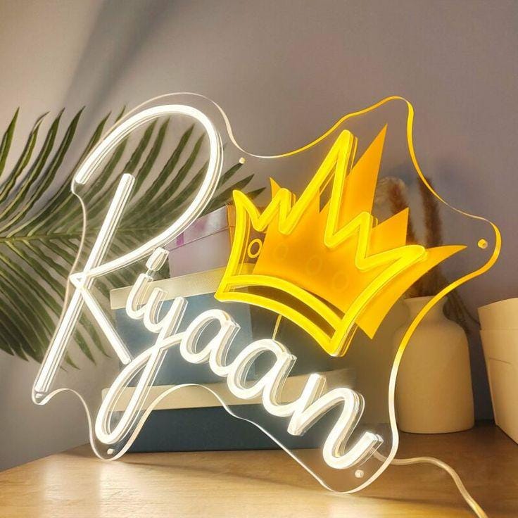Pop Art LED Neon Sign – Vibrant Wall Decor for Bedroom, Lounge, Salon, or Studio,Custom Decor, Led Sign, Custom UV sign, Home Decor, UV sign
