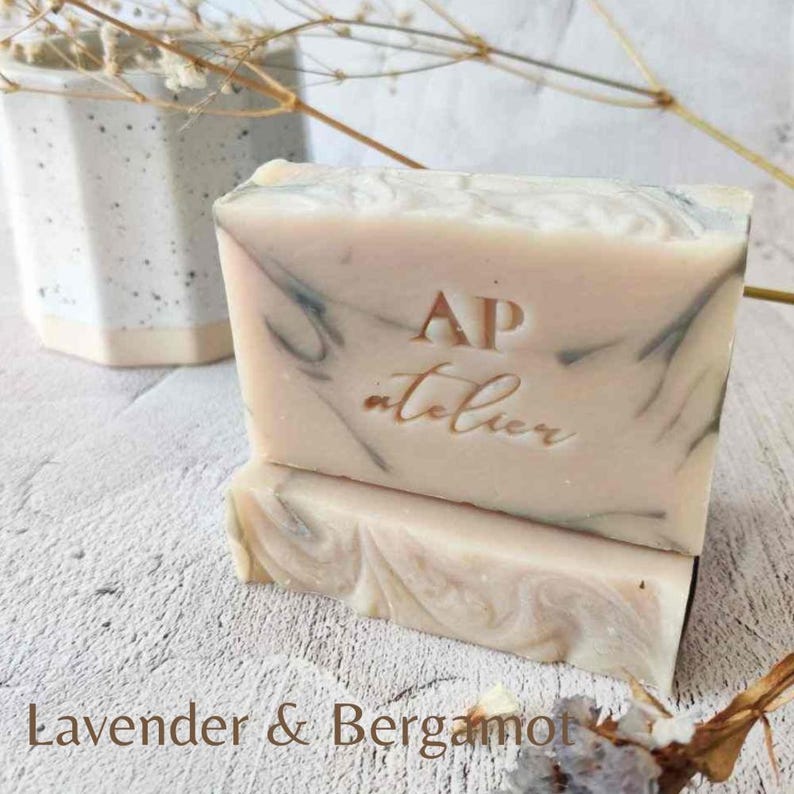 Handmade Natural Soap Bar | Vegan, Palm Oil Free, Sensitive Skin Friendly (Choose Scent) image 6