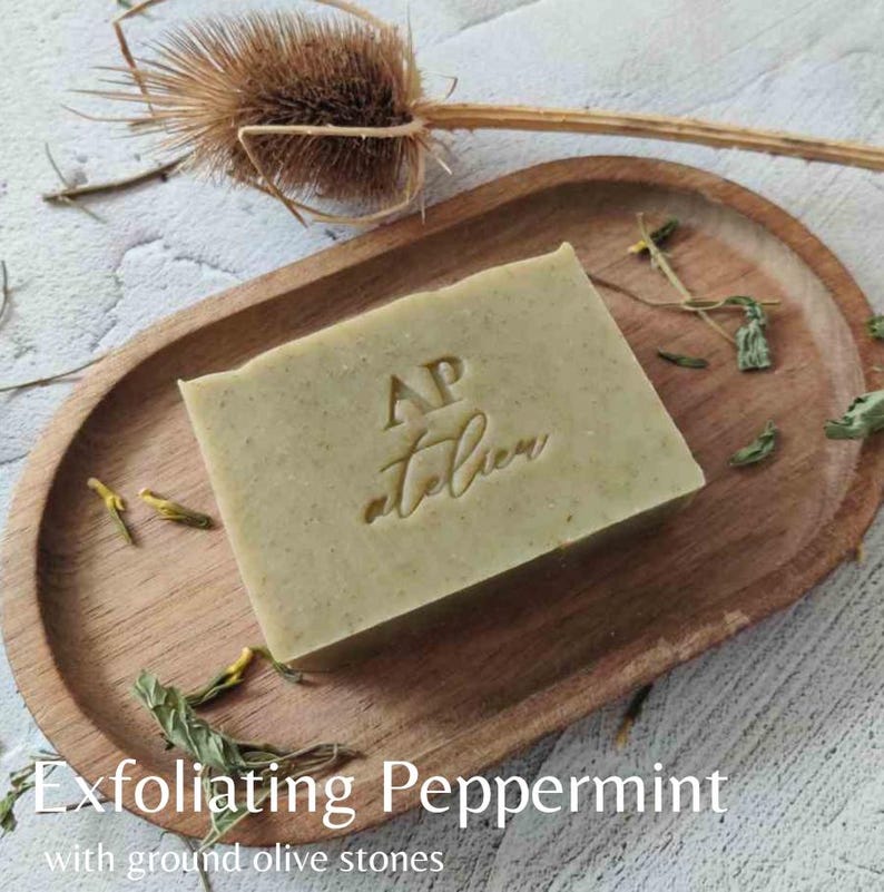 Handmade Natural Soap Bar | Vegan, Palm Oil Free, Sensitive Skin Friendly (Choose Scent) image 8
