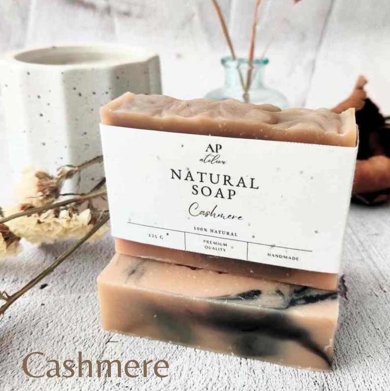 Handmade Natural Soap Bar | Vegan, Palm Oil Free, Sensitive Skin Friendly (Choose Scent) image 10
