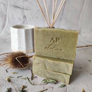 Exfoliating Peppermint and Tea Tree Soap | Handmade Natural Soap | All Natural Soap | Energizing & Uplifting | Eco-friendly Gift | Home Spa