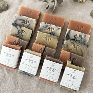 Handmade Natural Soap Bar | Vegan, Palm Oil Free, Sensitive Skin Friendly (Choose Scent) image 13