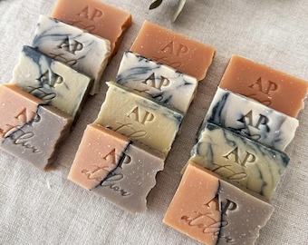 Handmade Natural Soap: Essential Oils, Sensitive Skin, Vegan, Palm Oil-free, Plastic-Free, Handcrafted in UK