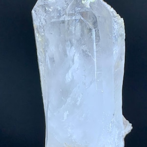 Amazing Faden Quartz Crystal, Terminated Quartz, Icy Clear Quartz, Raw Tabular Crystal Cluster Quartz,  From Baluchistan&#39;s Pakistan 52 Gram