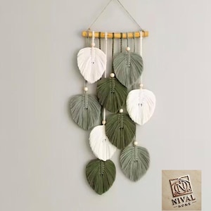 Holz Anhänger Wanddeko Holz Boho Style