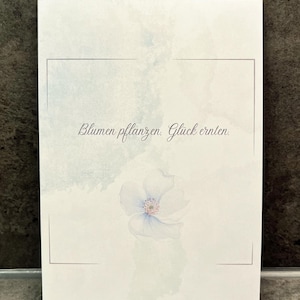 Plantez des fleurs, récoltez le bonheur