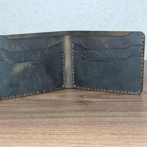 couro, feito à mão, presente personalizado, carteira, carteira para cartão, presente masculino, porta-cartões, porta-cartões, presente para marido, carteira dupla, projetos de couro