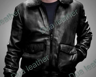 90s Black Wilson's Leather Thinsulate Bomber Jacket Large