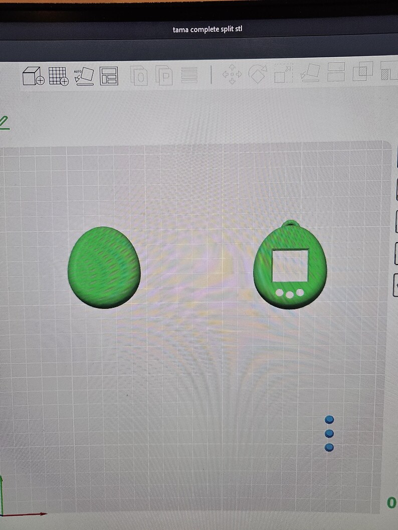 Tama Button Tamagotchi Button Clicker STL File | 3D Print Fidget Toy - Etsy