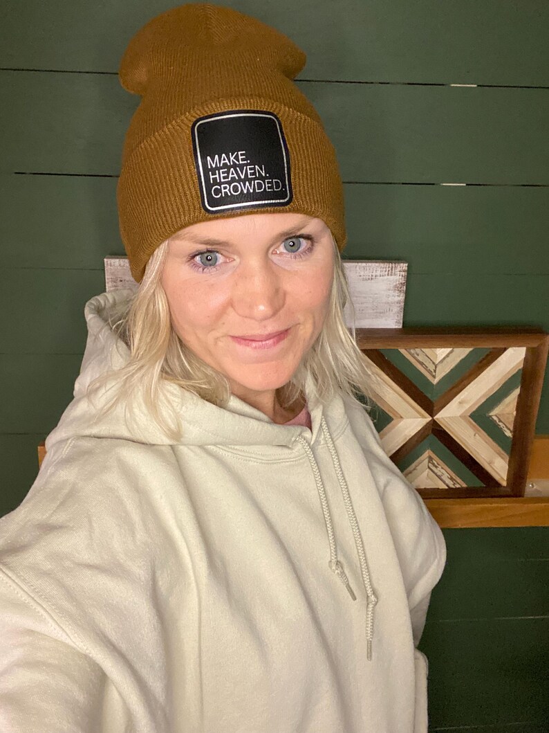 aith-based winter hat perfect for cold weather. This inspirational gift suits a trendy woman man or girl making it a stylish and meaningful accessory for believers.